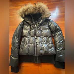 Very stylish coat and worm in excellent condition